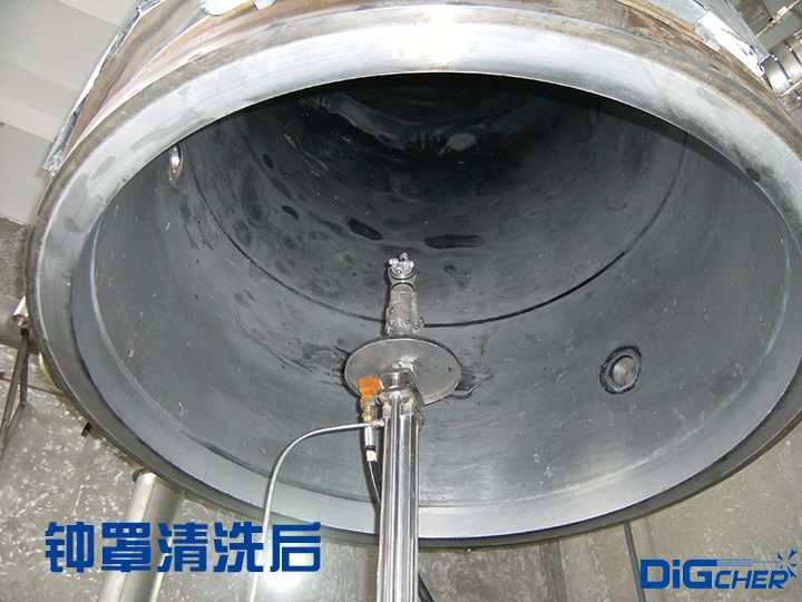 還原爐鐘罩清洗后