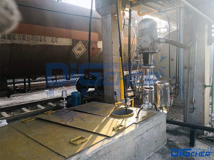 鐵路油罐車自動化清洗系統(tǒng)泵站