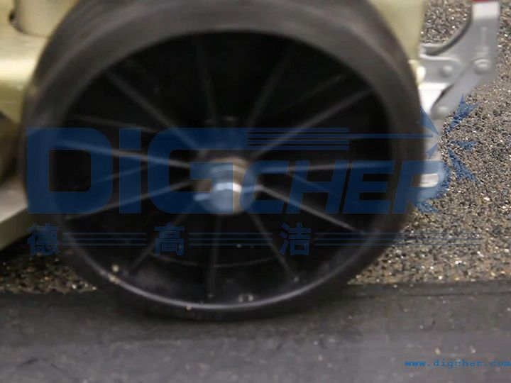 高壓水射流清除道路標(biāo)志線