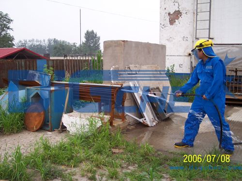 高壓清洗機(jī)清洗熱交換器